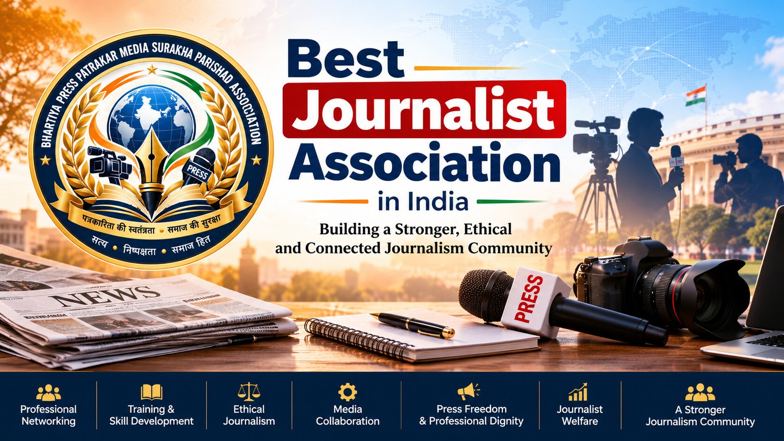 Journalism Association Media Banner